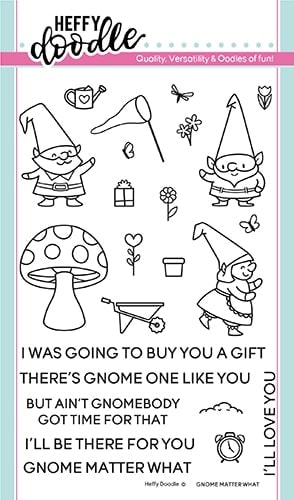 Gnome Matter What Clear Stamps