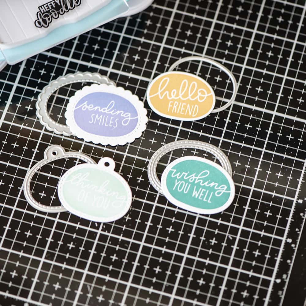 Pebble Sentiments Stamps