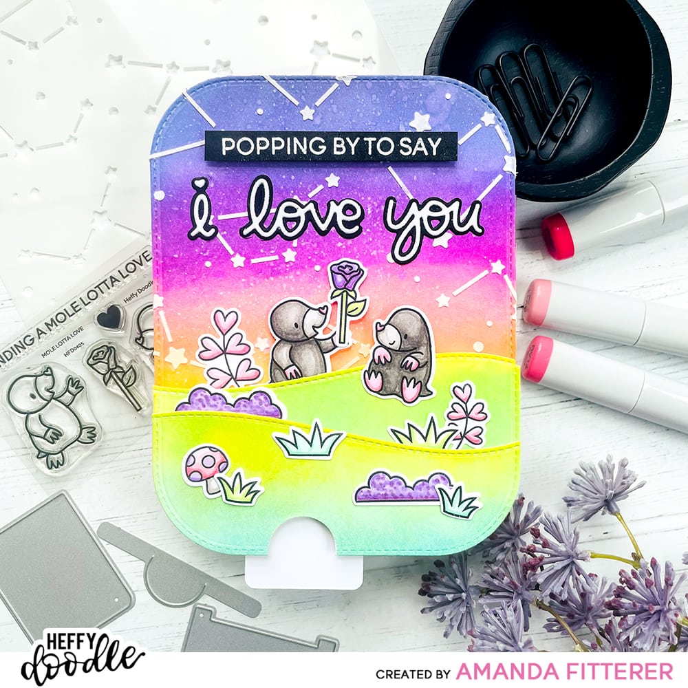 Mole Lotta Love Stamps