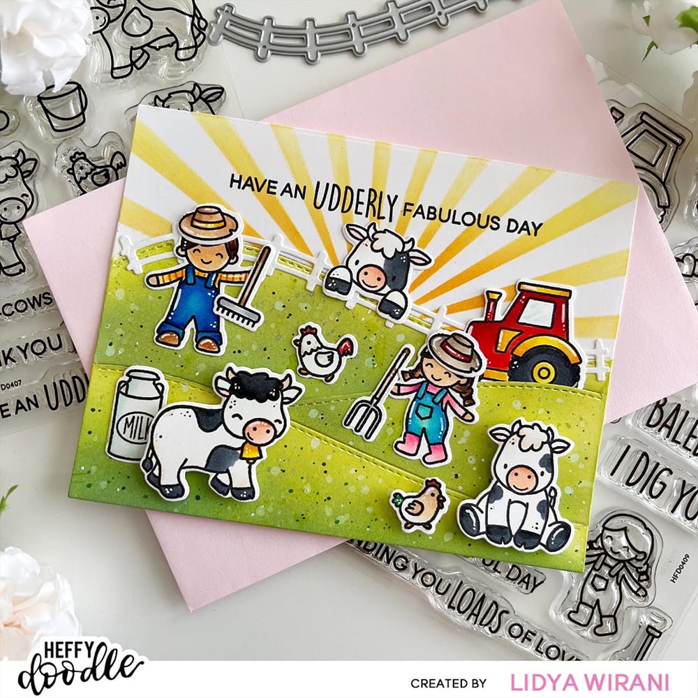 Udderly Fabulous Stamps