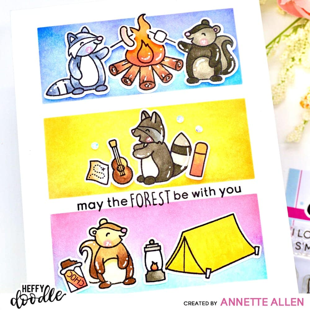 Camping Critters Stamps