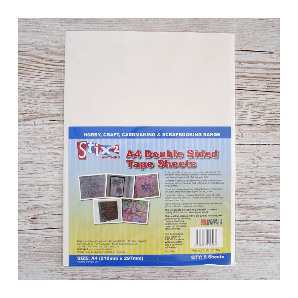 A4 Double Sided Adhesive Sheets