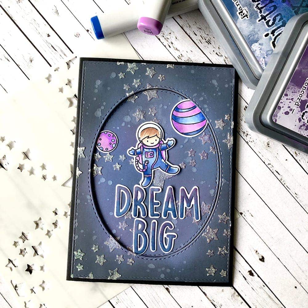 Spaced Out Clear Stamps