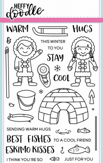 Warm Hugs Clear Stamp Set
