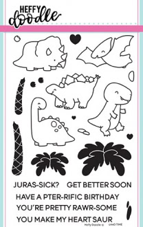Dino Time Clear Stamp Set