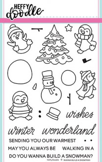 Wanna Build A Snowman Clear Stamp Set