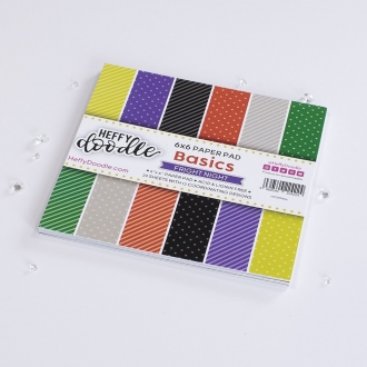 Patterned Paper Pad - 6"x6" - Fright Night