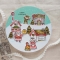 Santa's Village Clear Stamp Set - Retiring