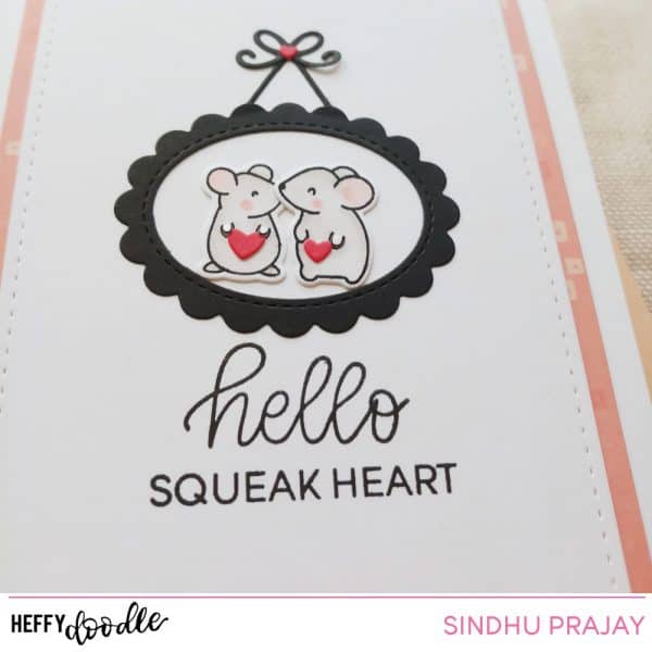 Hello Squeak heart clean and simple design