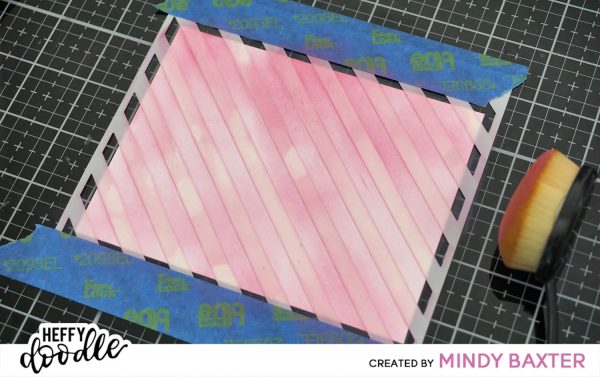 Creating Plaid with a Striped Stencil + Copic Coloring with Mindy Baxter 