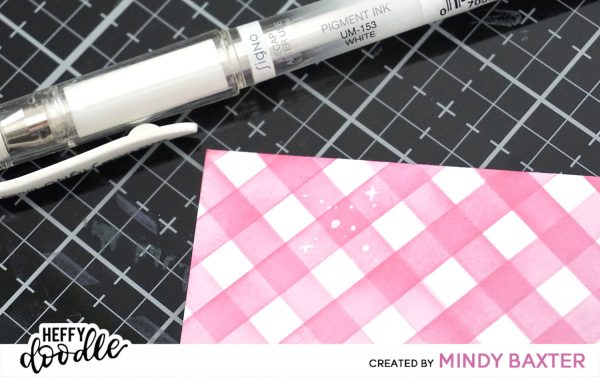 Creating Plaid with a Striped Stencil + Copic Coloring with Mindy Baxter 