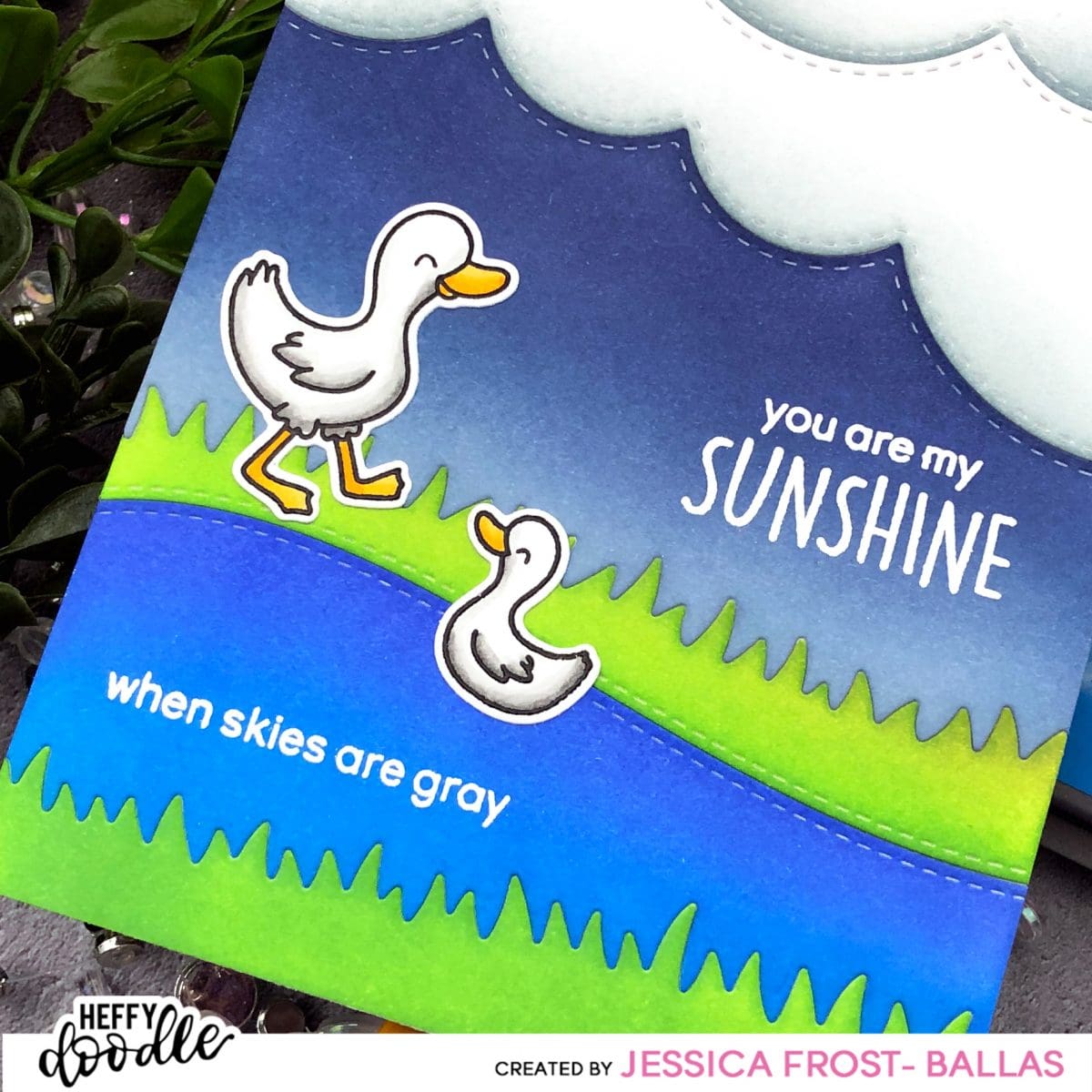 You Are My Sunshine by Jessica Frost-Ballas for Heffy Doodle
