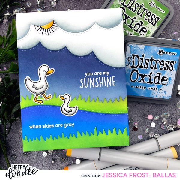 You Are My Sunshine by Jessica Frost-Ballas for Heffy Doodle