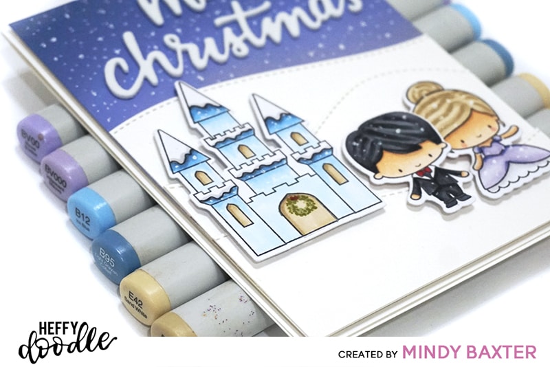 Color your stamps to fit the Holidays by Mindy Baxter