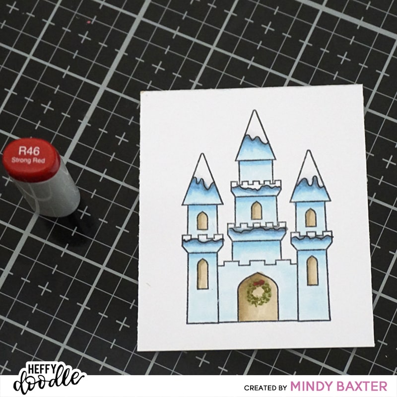 Color your stamps to fit the Holidays by Mindy Baxter