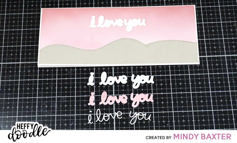 Step by Step Valentine Card by Mindy Baxter