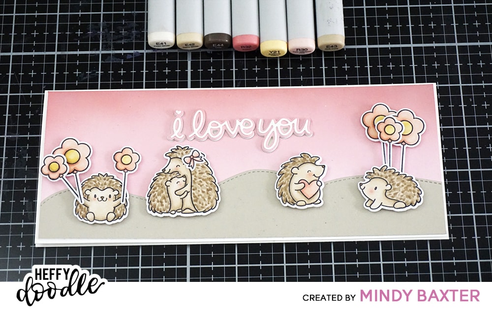 Step by Step Valentine Card by Mindy Baxter