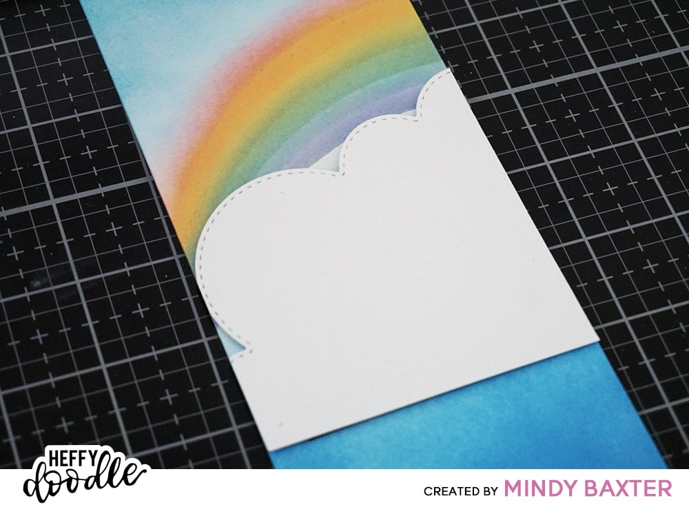 Distress Oxide Rainbow Background by Mindy Baxter