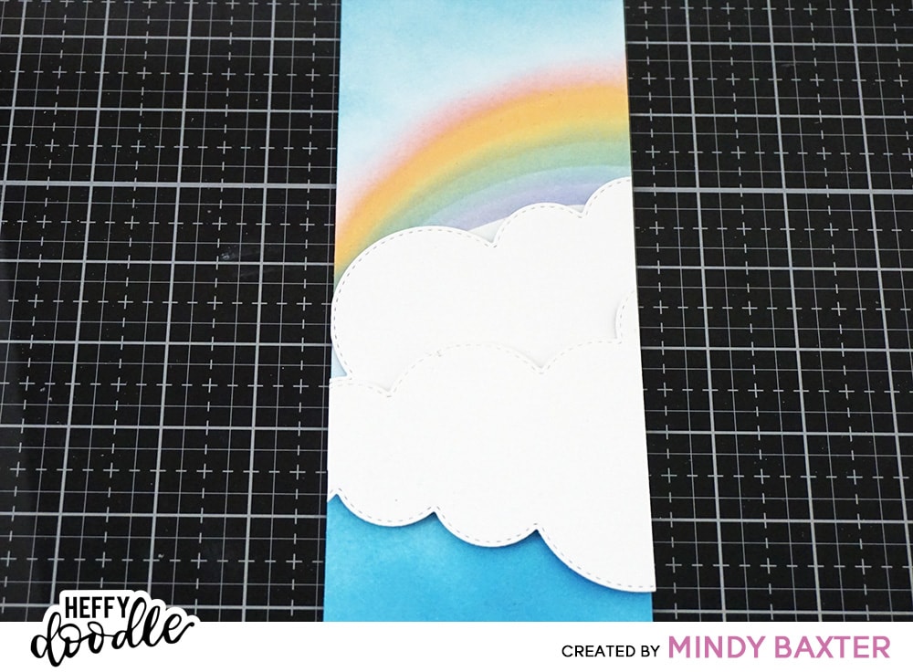 Distress Oxide Rainbow Background by Mindy Baxter