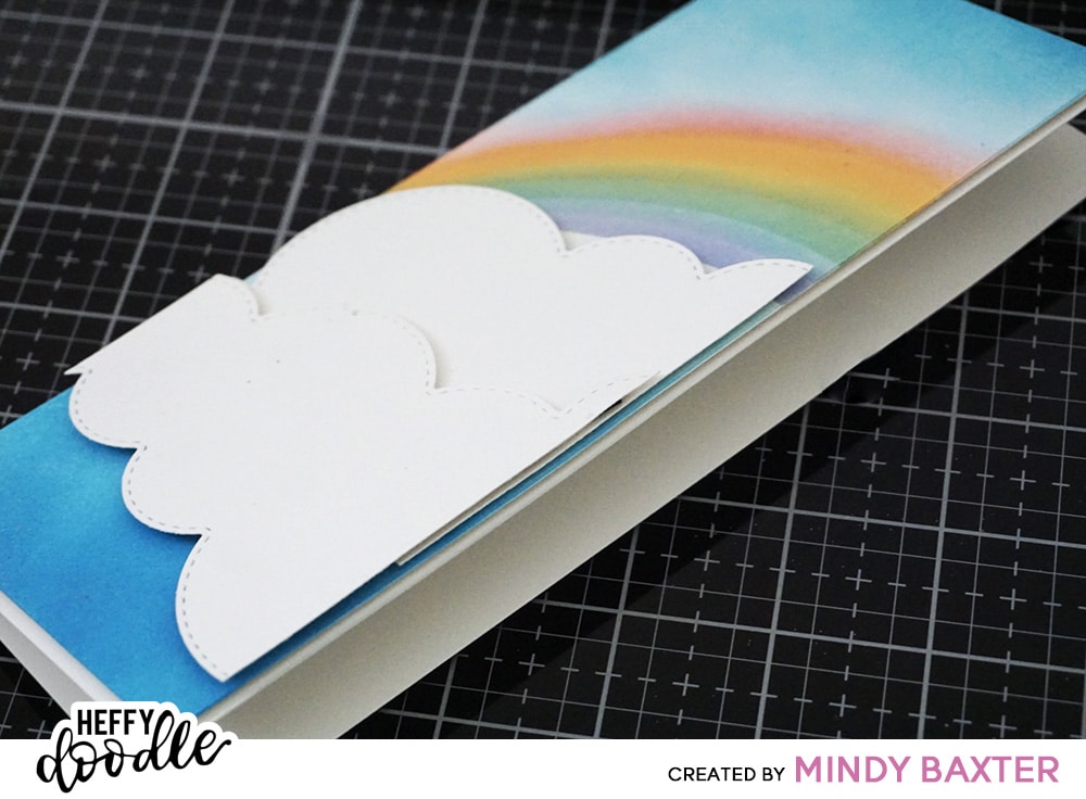 Distress Oxide Rainbow Background by Mindy Baxter