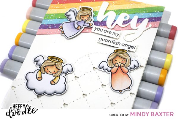 Step By Step Copic Coloring with Mindy Baxter - Coloring an Angel