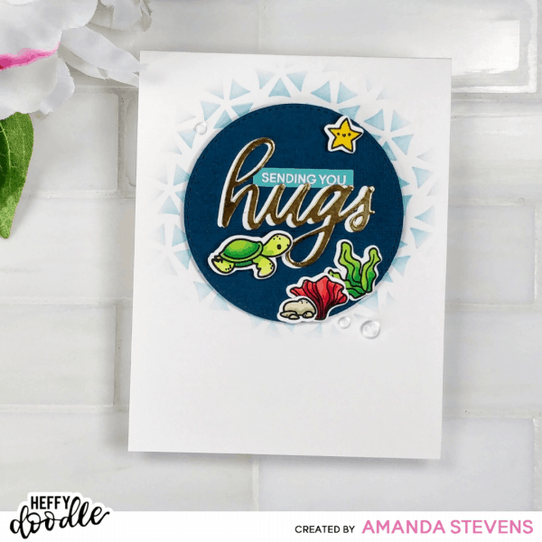 Amanda Stevens Oceans of Love Sending Hugs Card