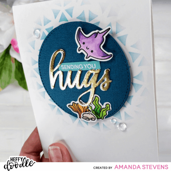 Amanda Stevens Oceans of Love Sending Hugs Card