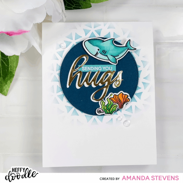 Amanda Stevens Oceans of Love Sending Hugs Card