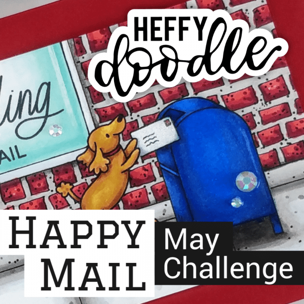 May Heffy Dooodlers Challenge Happy Mail Amanda Stevens