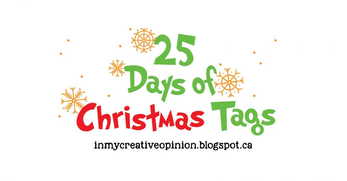 25 Days of Christmas Tags 2020 Heffy Doodle