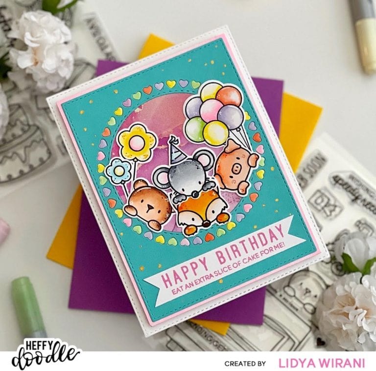 Cute Birthday Card – Heffy Doodle