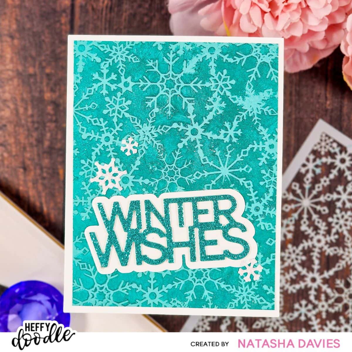 Altenew - Clear Photopolymer Stamps - Dazzling Snowflake